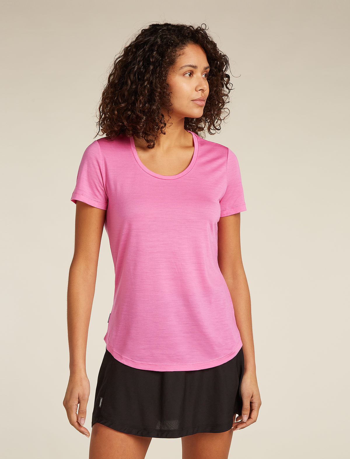 Women's Merino Blend 125 Cool-Lite™ Sphere Short Sleeve Scoop T-Shirt  - 1