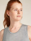 Women's Merino Blend 125 Cool-Lite™ Sphere Tank Metro Heather - 5