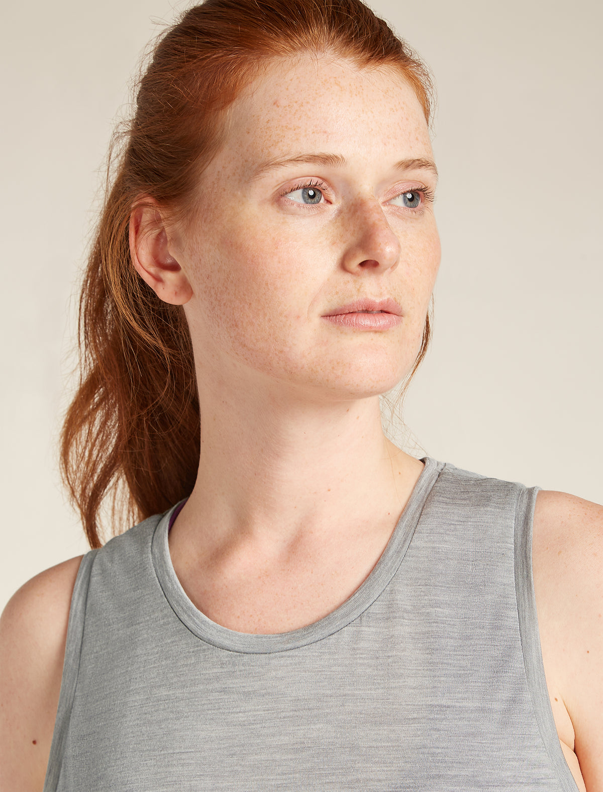 Women's Merino Blend 125 Cool-Lite™ Sphere Tank Metro Heather - 5