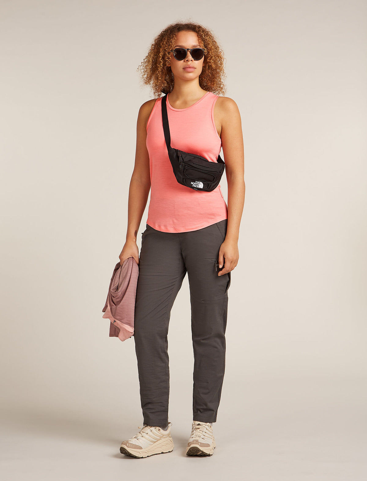 Women's Merino Blend 125 Cool-Lite™ Sphere Tank Acid pink - 4