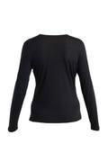 Women's Merino Blend 125 ZoneKnit™ Energy Wind Long Sleeve T-Shirt Black - 9