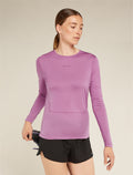 Women's Merino Blend 125 ZoneKnit™ Energy Wind Long Sleeve T-Shirt Deco - 1