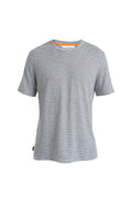 Men's Merino Linen T-Shirt Stripe  - 6