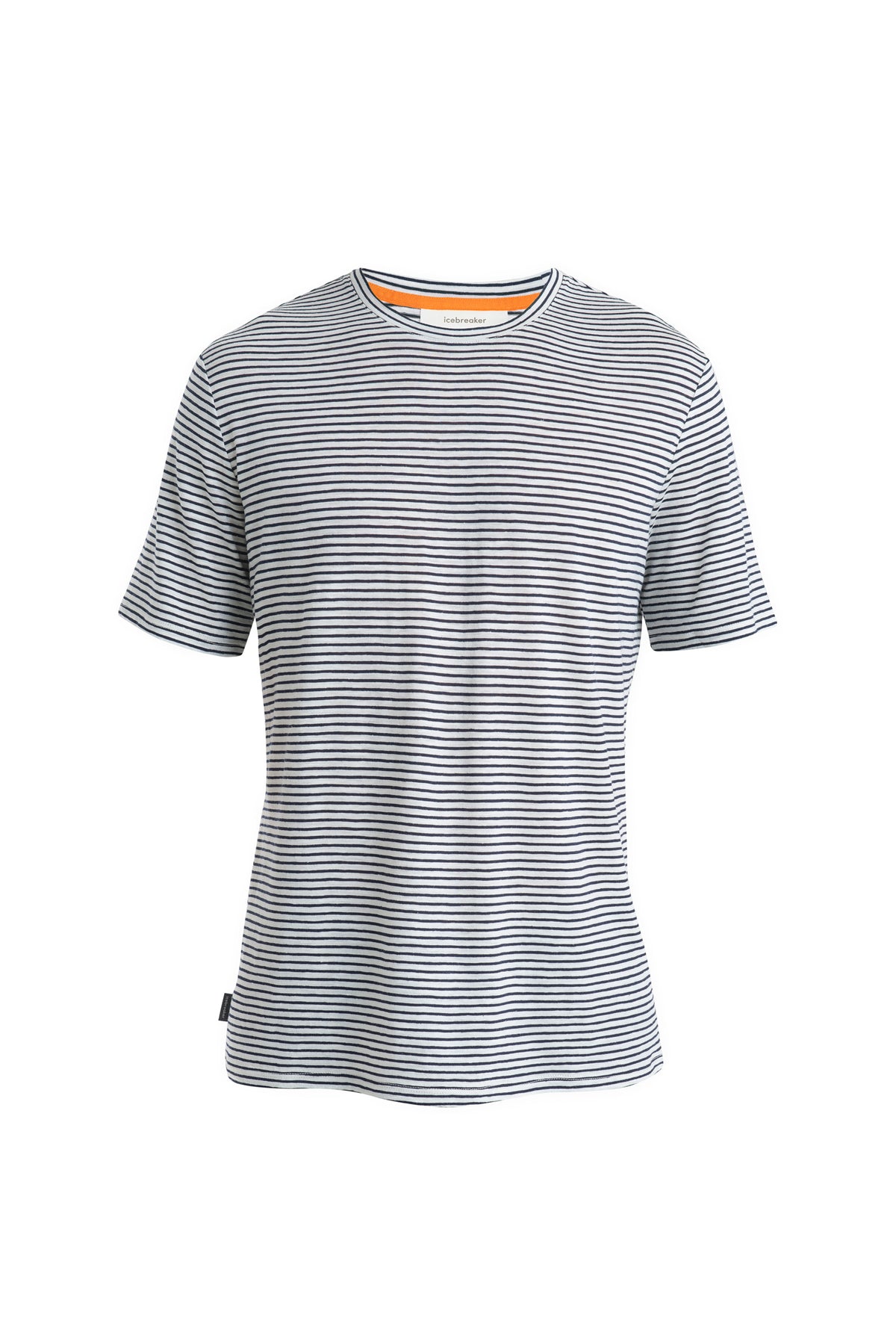 Men's Merino Linen T-Shirt Stripe  - 6