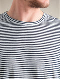 Men's Merino Linen T-Shirt Stripe  - 5