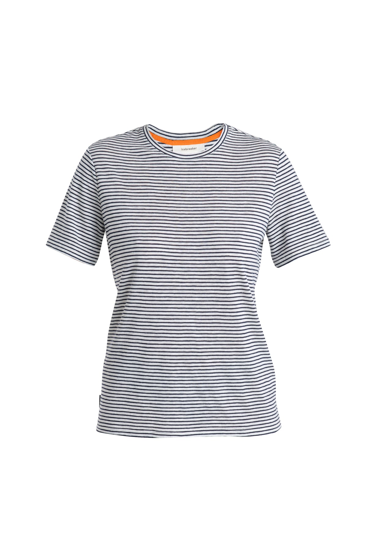 Women's Merino Linen T-Shirt Stripe  - 6