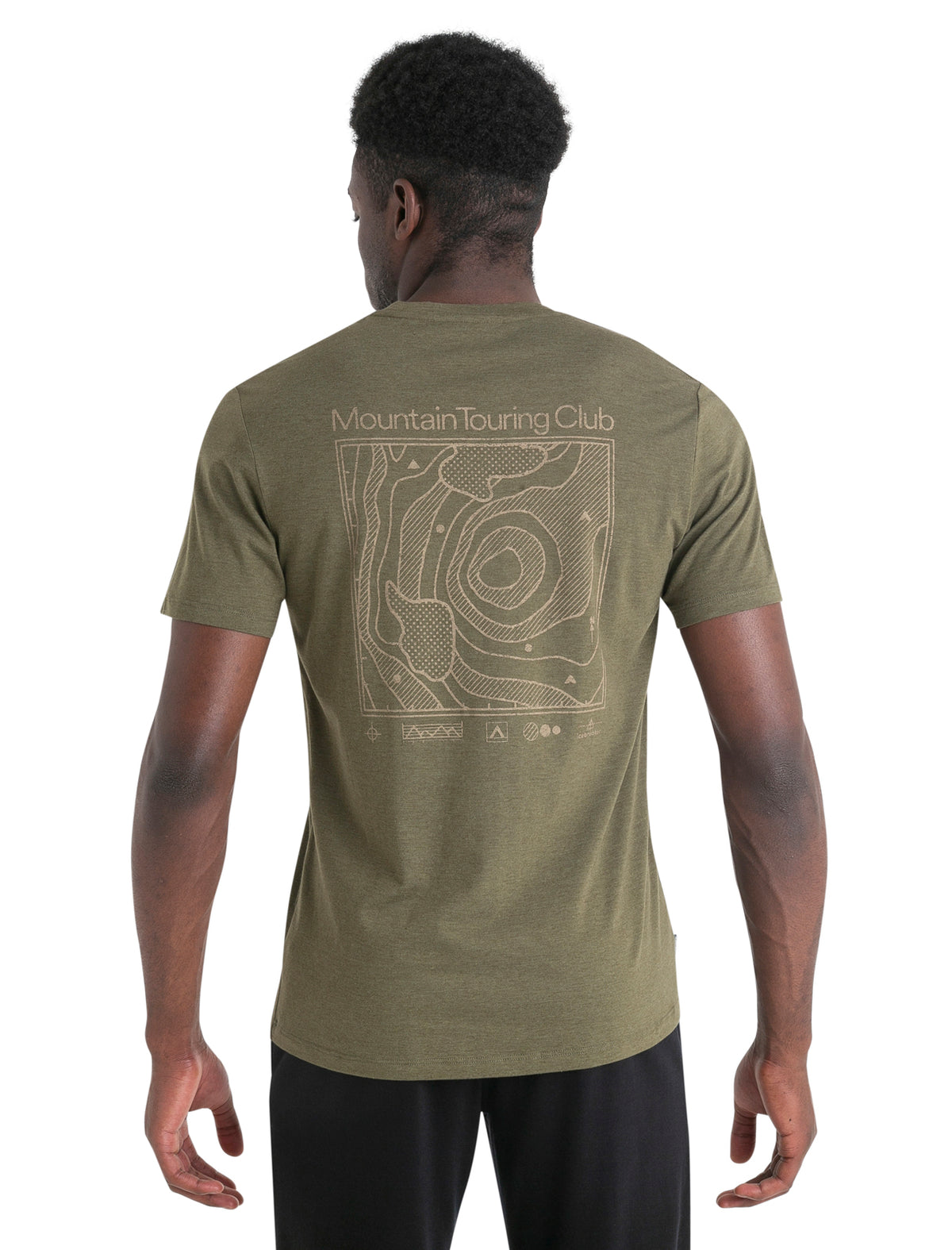 Men's Merino Blend Central Classic T-Shirt Nature Touring Club  - 2