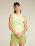 Women's Merino Blend 75 Cool-Lite™ Featherlight™ Tank Citrine - 1