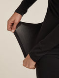 Women's Merino Blend 260 ZoneKnit™ Seamless Long Sleeve Crewe Thermal Top Black - 9