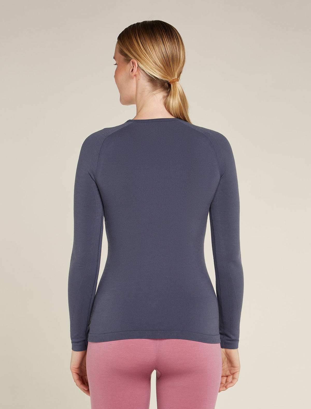 Women's Merino Blend 260 ZoneKnit™ Seamless Long Sleeve Crewe Thermal Top Graphite - 2