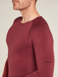 Men's Merino Blend 260 ZoneKnit™ Seamless  Long Sleeve Crewe Thermal Top  - 7