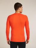 Men's Merino Blend 260 ZoneKnit™ Seamless  Long Sleeve Crewe Thermal Top Fervid - 2
