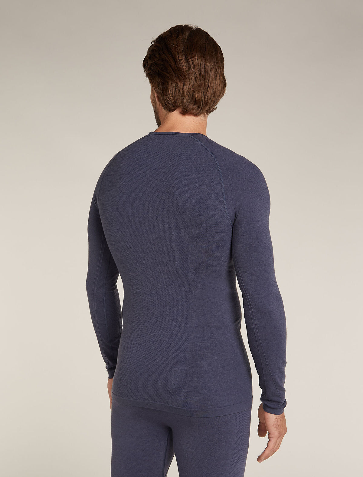 Men's Merino Blend 260 ZoneKnit™ Seamless  Long Sleeve Crewe Thermal Top  - 2