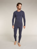 Men's Merino Blend 260 ZoneKnit™ Seamless  Long Sleeve Crewe Thermal Top  - 4