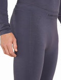 Men's Merino Blend 260 ZoneKnit™ Seamless 18" 3/4 Tights Graphite - 6