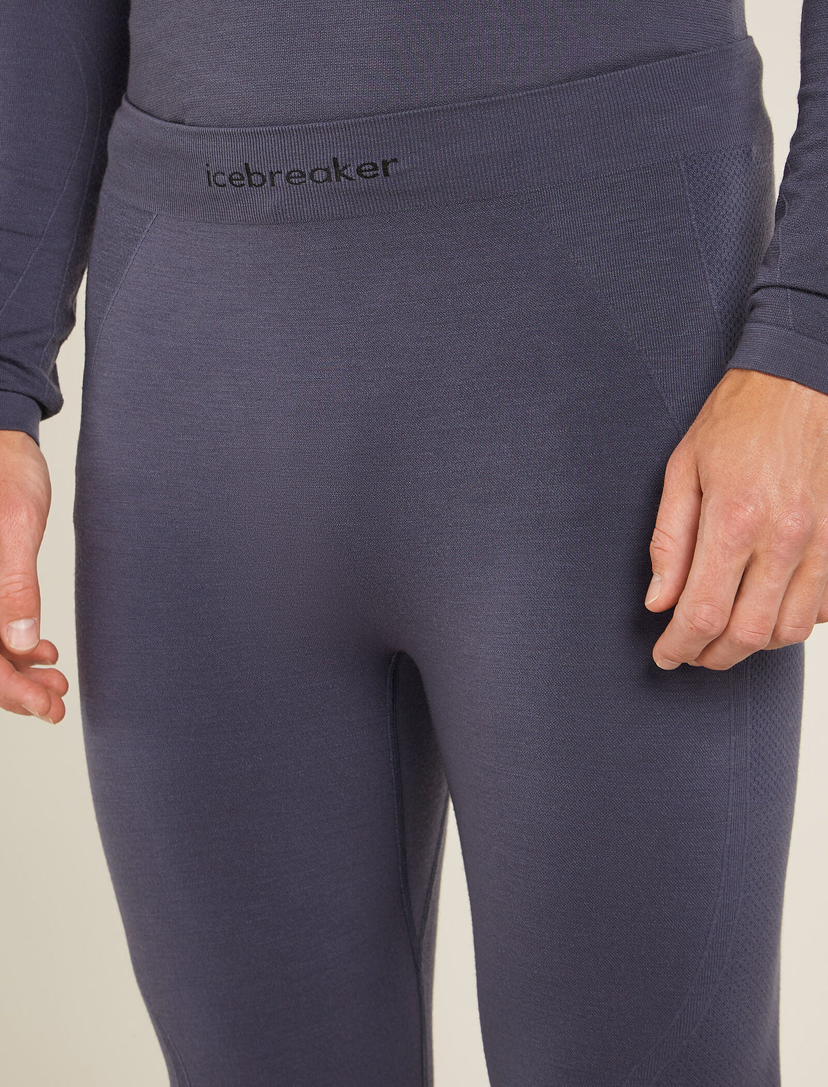 Men's Merino Blend 260 ZoneKnit™ Seamless 18" 3/4 Tights Graphite - 6