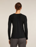 Women's 150 MerinoFine™ Ace Long Sleeve T-Shirt Black - 2