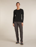 Women's 150 MerinoFine™ Ace Long Sleeve T-Shirt Black - 3