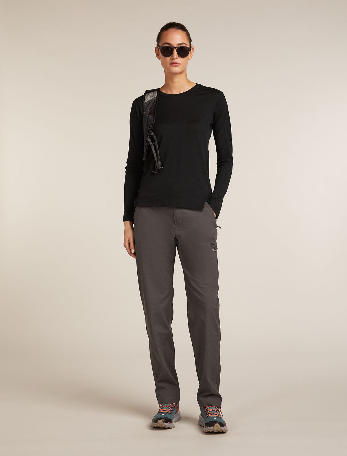 Women's 150 MerinoFine™ Ace Long Sleeve T-Shirt Black - 4