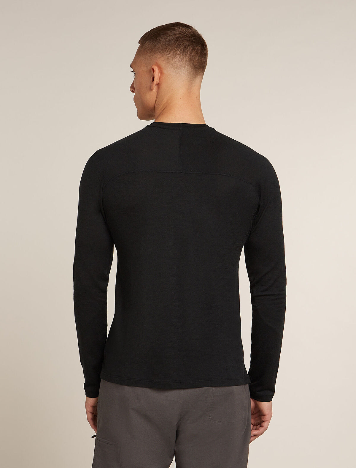 Men's 150 MerinoFine™ Ace Long Sleeve T-Shirt Black - 2