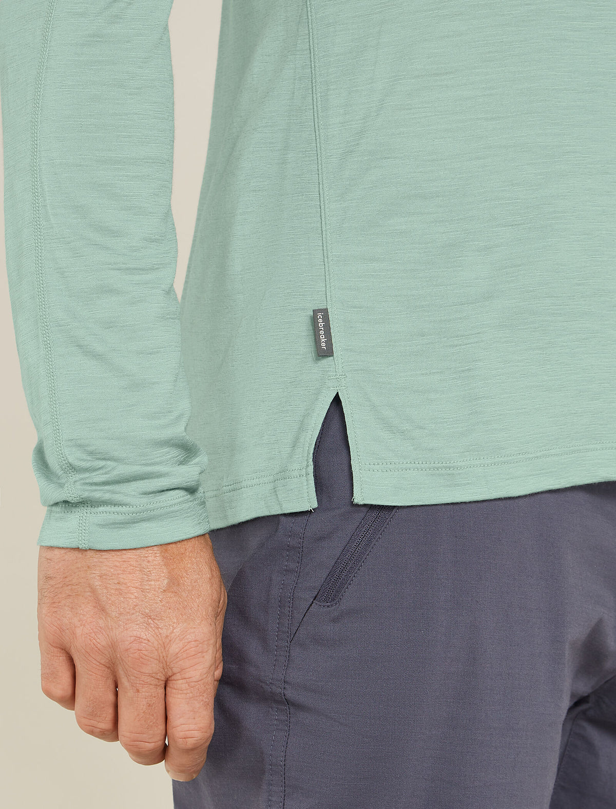 Men's 150 MerinoFine™ Ace Long Sleeve T-Shirt Moss - 6