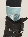 Women's Merino Blend Ski+ Medium Over The Calf Protect Our Winters Cloud Ray/Snow - 1