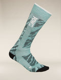 Women's Merino Blend Ski+ Medium Over The Calf Protect Our Winters Cloud Ray/Snow - 4
