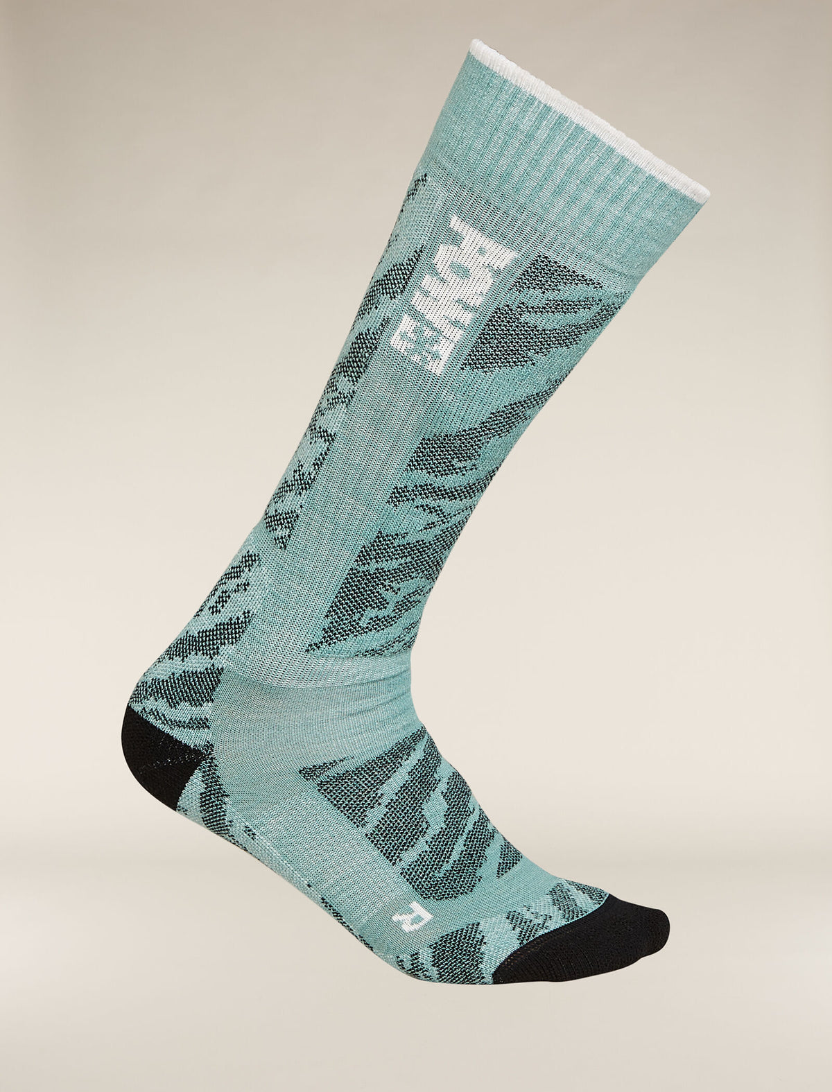 Women's Merino Blend Ski+ Medium Over The Calf Protect Our Winters Cloud Ray/Snow - 4