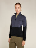 Women's Merino 400 RealFleece™ Descender Long Sleeve Zip Jacket  - 1
