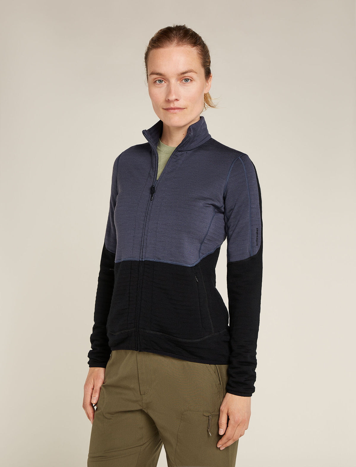 Women's Merino 400 RealFleece™ Descender Long Sleeve Zip Jacket  - 1