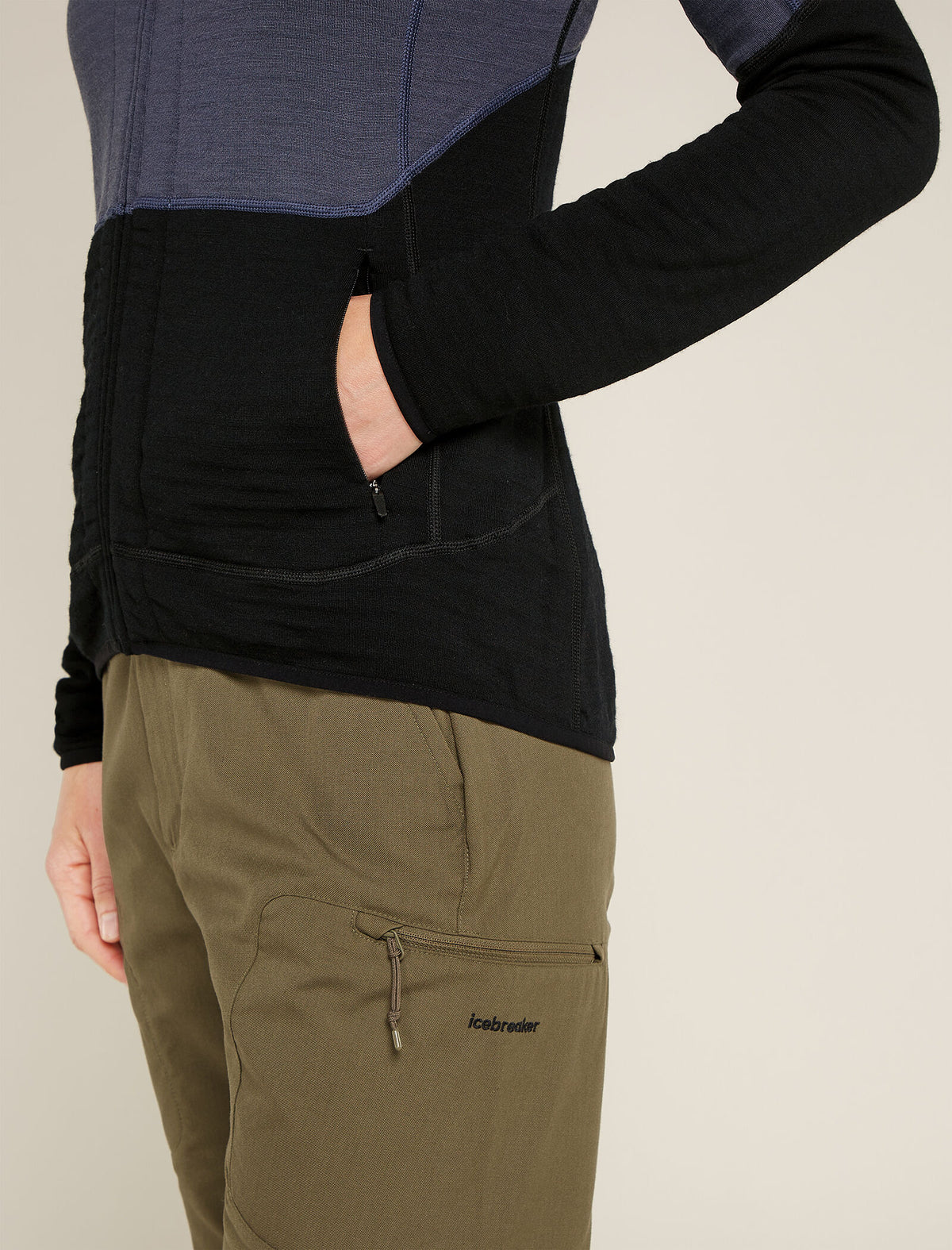 Women's Merino 400 RealFleece™ Descender Long Sleeve Zip Jacket  - 5