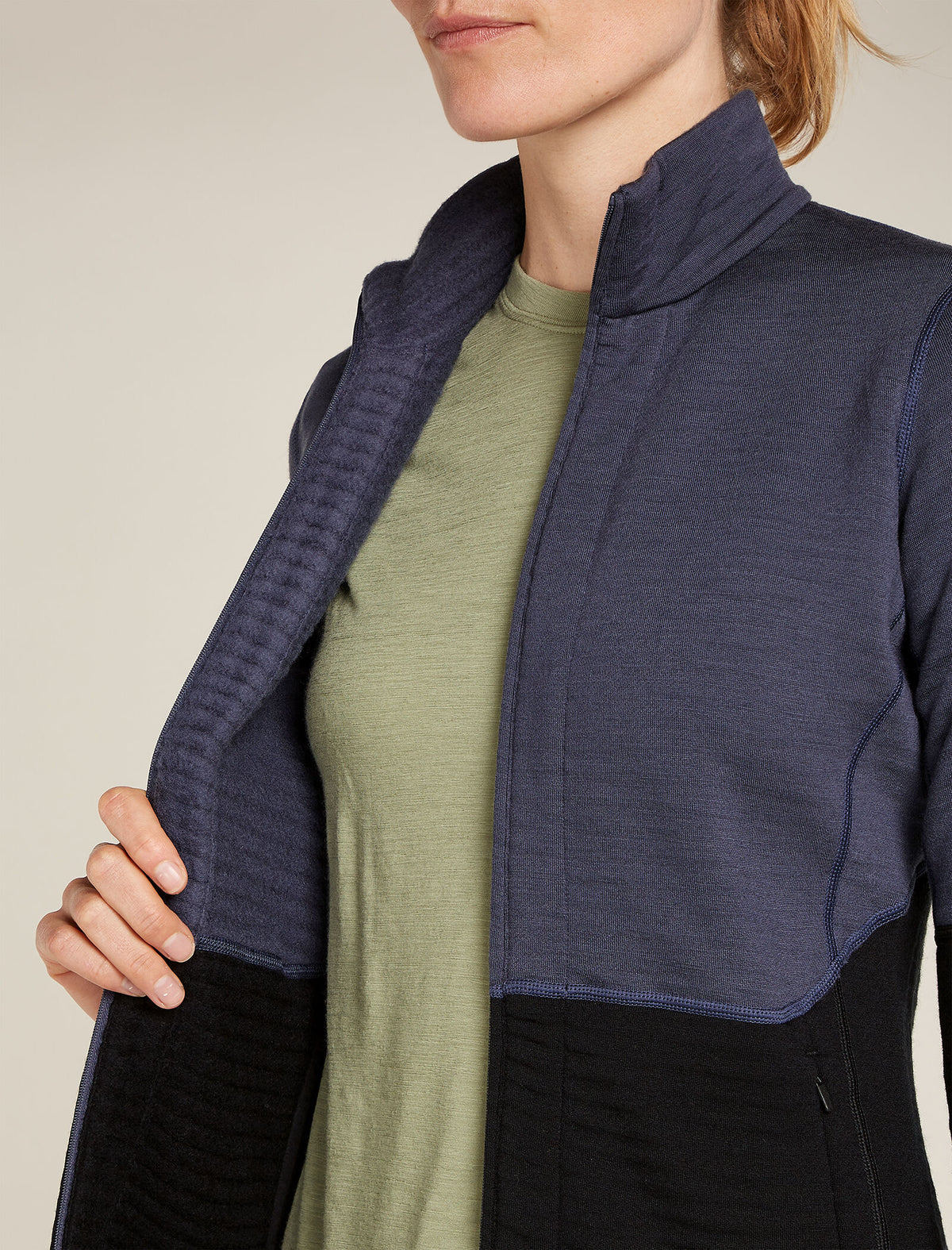 Women's Merino 400 RealFleece™ Descender Long Sleeve Zip Jacket  - 6