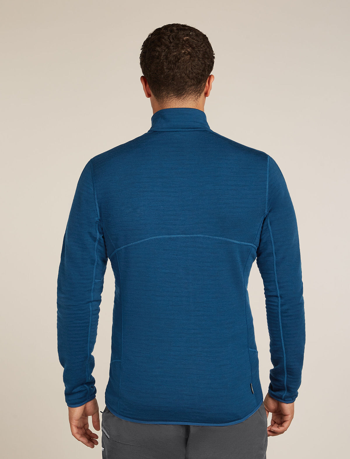 Men's Merino 400 RealFleece™ Descender Long Sleeve Zip Jacket Atlantis - 2