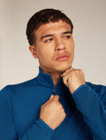 Men's Merino 400 RealFleece™ Descender Long Sleeve Zip Jacket Atlantis - 6