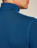 Men's Merino 400 RealFleece™ Descender Long Sleeve Zip Jacket Atlantis - 9