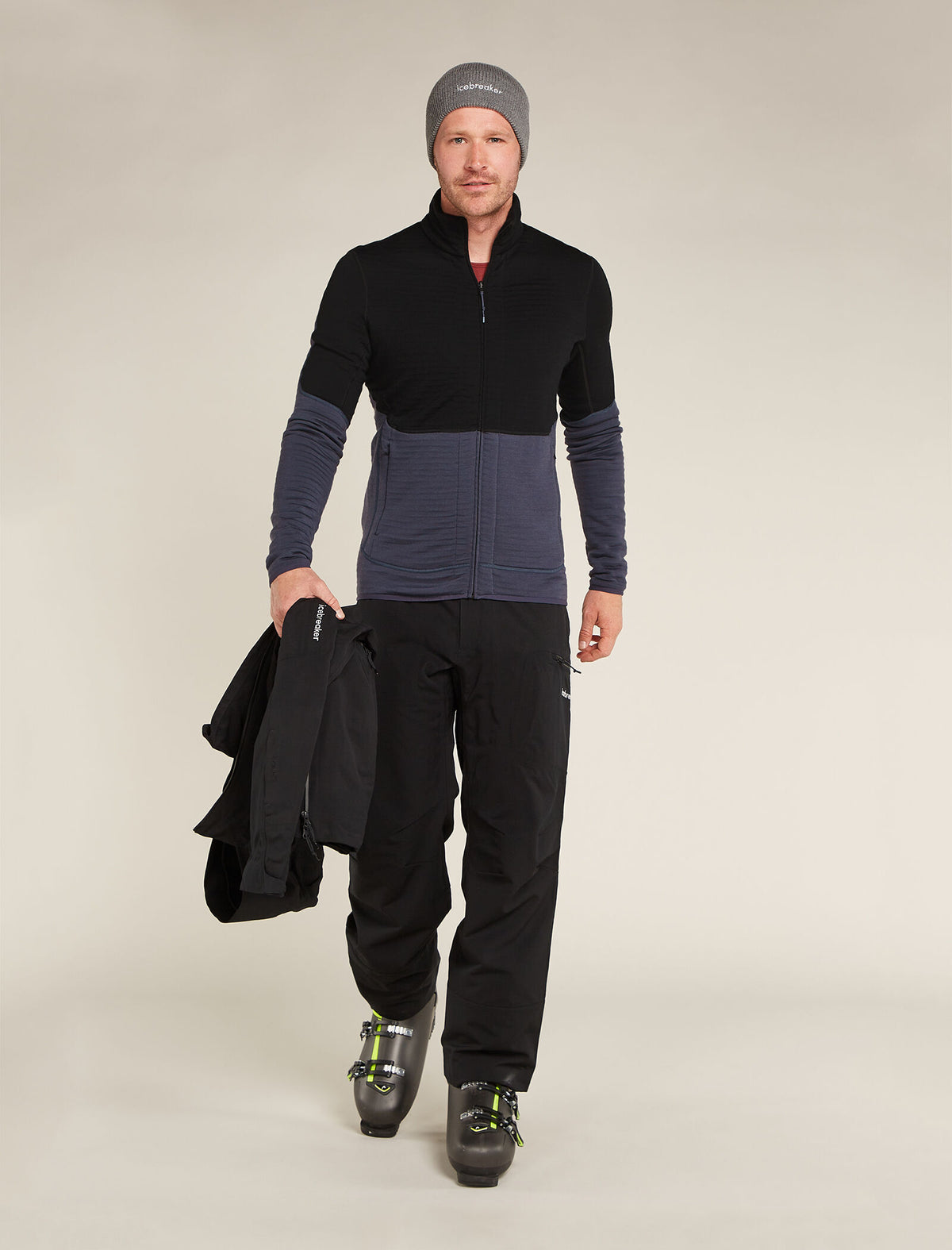Men's Merino 400 RealFleece™ Descender Long Sleeve Zip Jacket  - 6