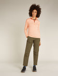 Women's Merino 360 Realfleece™ Elemental Long Sleeve Half Zip Top Sunstone - 4