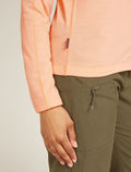 Women's Merino 360 Realfleece™ Elemental Long Sleeve Half Zip Top Sunstone - 6