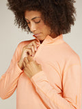Women's Merino 360 Realfleece™ Elemental Long Sleeve Half Zip Top Sunstone - 8