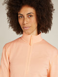 Women's Merino 360 Realfleece™ Elemental Long Sleeve Half Zip Top Sunstone - 9