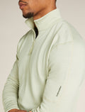 Men's Merino 360 Realfleece™ Elemental Long Sleeve Half Zip Top Ashen - 6