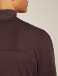 Men's Merino 360 Realfleece™ Elemental Long Sleeve Half Zip Top Java - 8