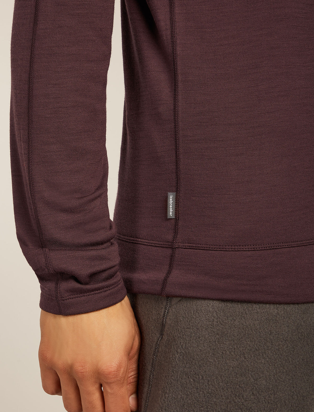 Men's Merino 360 Realfleece™ Elemental Long Sleeve Half Zip Top Java - 9