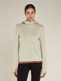 Women's Merino 360 Realfleece™ Elemental Long Sleeve Zip Hoodie Ashen - 1