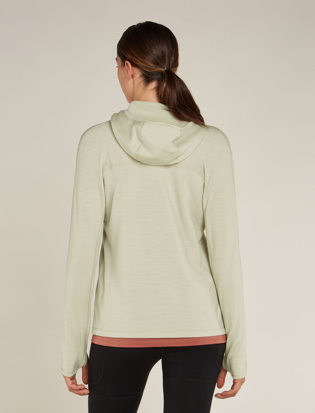 Women's Merino 360 Realfleece™ Elemental Long Sleeve Zip Hoodie Ashen - 2