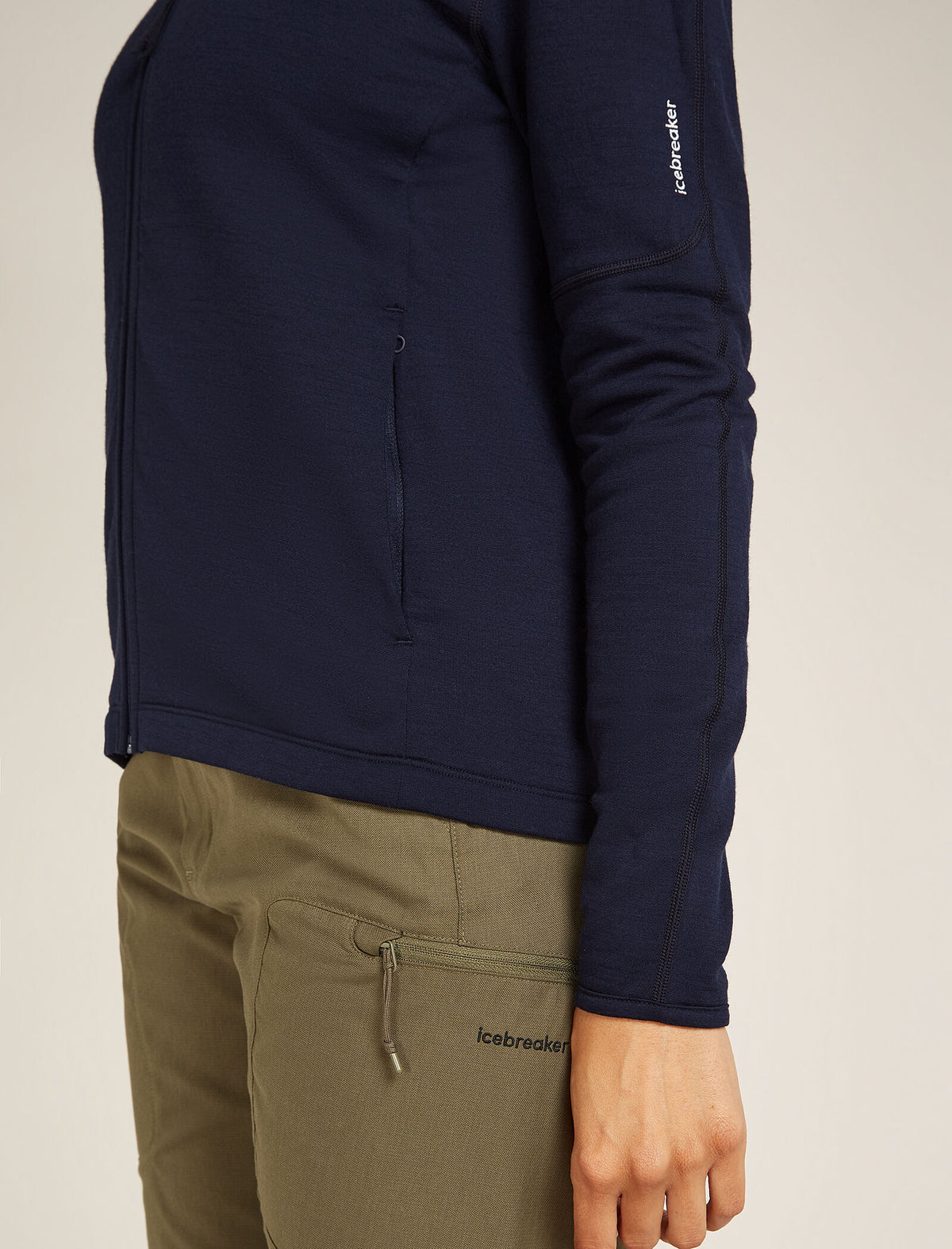 Women's Merino 360 Realfleece™ Elemental Long Sleeve Zip Hoodie Glacier - 5