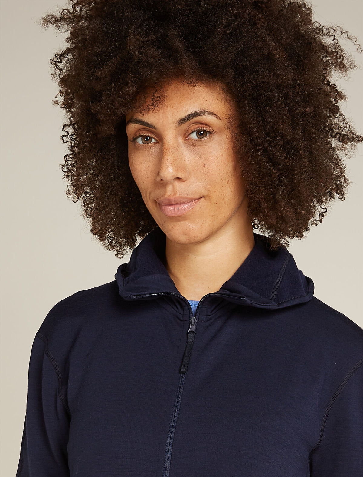 Women's Merino 360 Realfleece™ Elemental Long Sleeve Zip Hoodie Glacier - 6