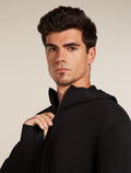 Men's Merino 360 Realfleece™ Elemental Long Sleeve Zip Hoodie Black - 8