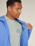 Men's Merino 360 Realfleece™ Elemental Long Sleeve Zip Hoodie Baja - 7