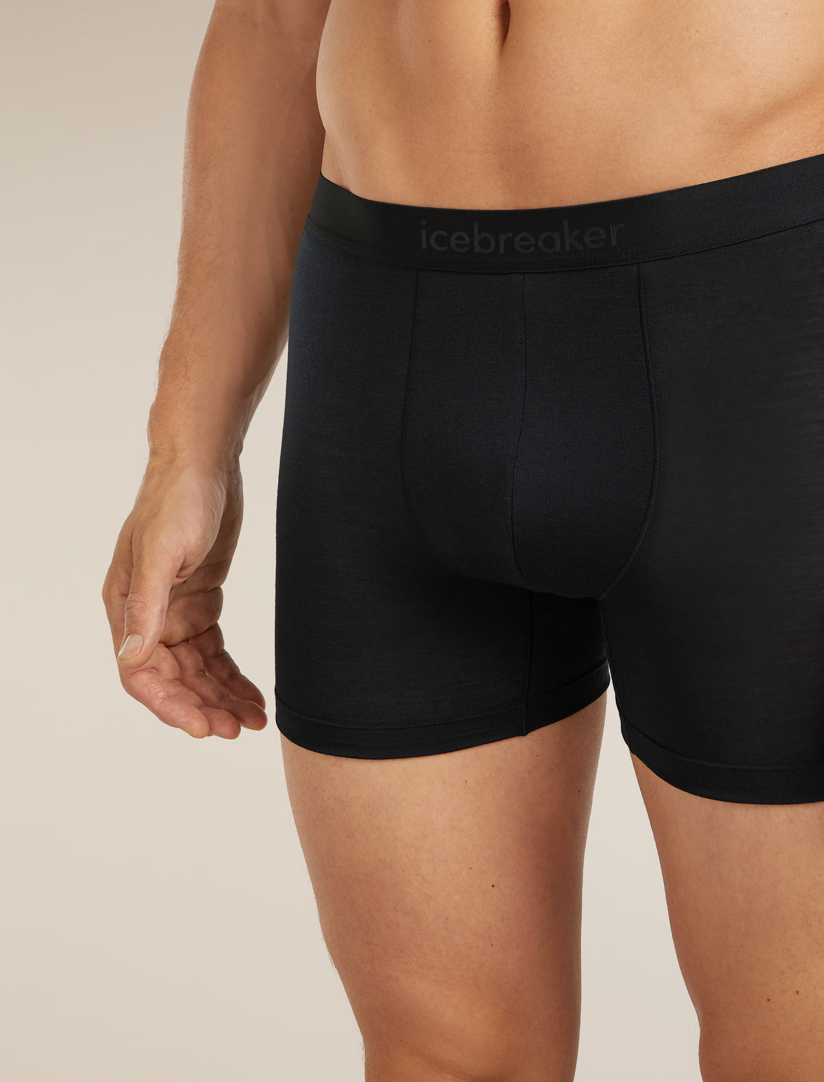 Men's Merino Blend 125 Cool-Lite™ Anatomica Boxers Black - 7